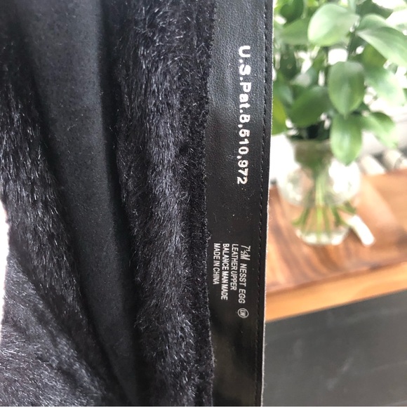 Aerosoles Leather Fur Lined Double Zipper Winter Boot, Size 7.5 Black - Picture 8 of 8